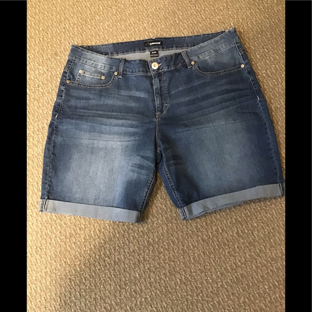 Plus Size Jordache denim shorts
